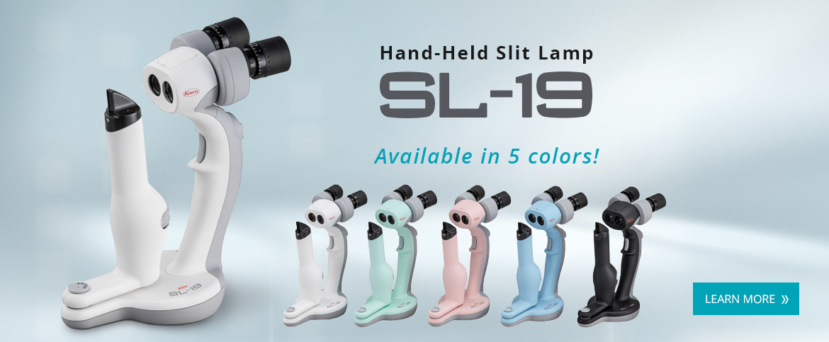 Hand-Held Slit Lamp SL-19, Available in 5 Colors!